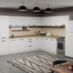 Mobila Bucatarie colt C15 Ivory 320x260 cm