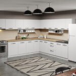 Mobila Bucatarie colt C20 Ivory 320x280 cm