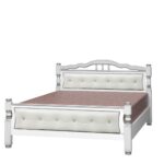 PAT MIJLOC KARINA 11 TAPITAT ALB PERLAT