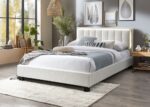 Pat tapitat Comfort 1 cu LED