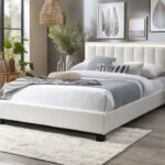 Pat tapitat Comfort 1 cu LED