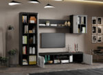 Set Mobila Living Monocrom Alb / Ferrara C10 - imagine 2