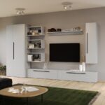 Set Mobila Living Tapo Alb C14