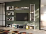 Set Mobila Living Tapo Alb C15 - imagine 2