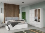Set dormitor 4 piese Alb Adapto C08