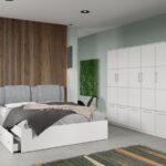 Set dormitor 4 piese Alb Adapto C10
