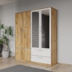 Dulap dormitor Stejar Adapto C07