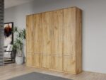 Dulap dormitor Stejar Adapto C08