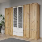Dulap dormitor Stejar Adapto C11