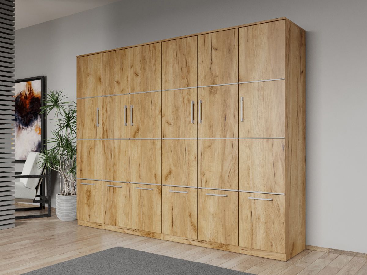 Dulap dormitor Stejar Adapto C12