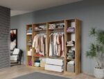 Dulap dormitor Stejar Adapto C12 - imagine 3
