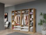 Set dormitor 4 piese Stejar Adapto C20 - imagine 3