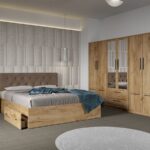 Set dormitor 4 piese Stejar Levi C16