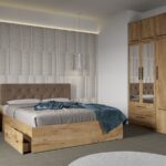 Set dormitor 4 piese Stejar Levi C20