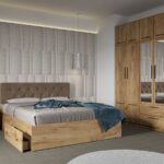Set dormitor 4 piese Stejar Levi C24