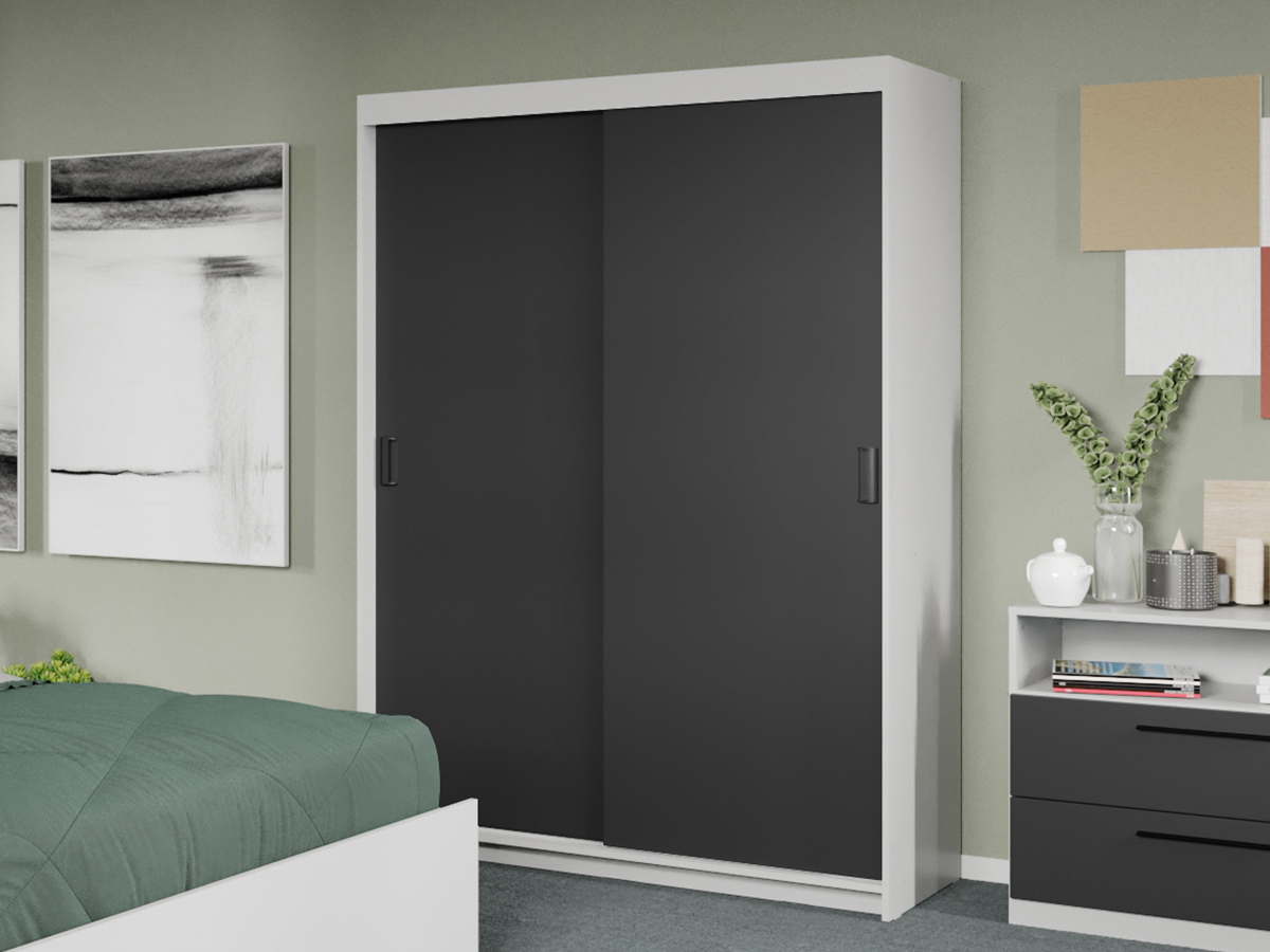 Dulap dormitor 138 Odin Antracit