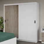 Dulap dormitor 184 Odin San Remo/Alb