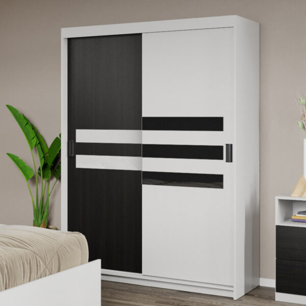 Dulap dormitor 138 Ruben Ferrara/Alb