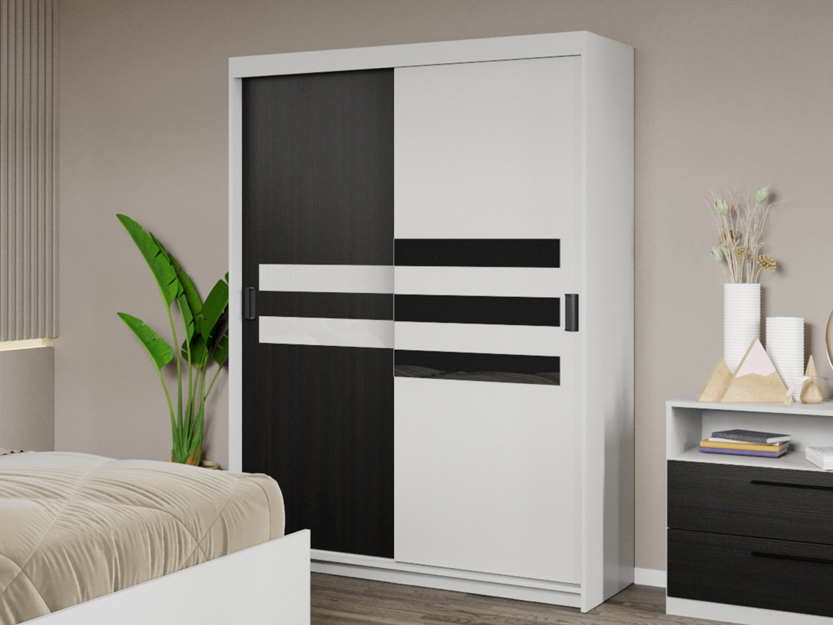 Dulap dormitor 138 Ruben Ferrara/Alb