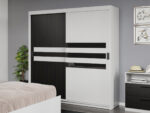 Dulap dormitor 184 Ruben Ferrara/Alb