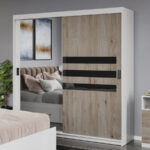 Dulap dormitor 184 Ruben Oglinda/San Remo