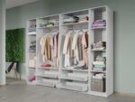 Set dormitor complet Alb Adapto C19 - imagine 7