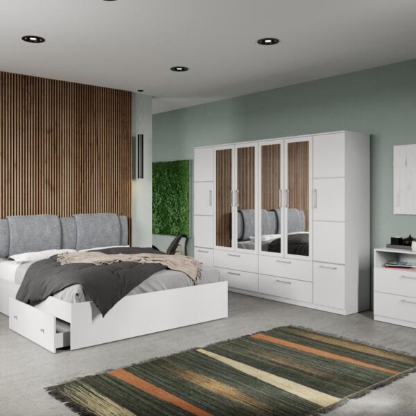 Set dormitor complet Alb Adapto C19
