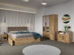 Set dormitor complet Stejar Levi C03