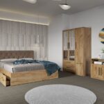 Set dormitor complet Stejar Levi C03