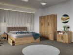 Set dormitor complet Stejar Levi C05 - imagine 2