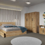 Set dormitor complet Stejar Levi C05