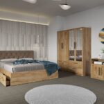 Set dormitor complet Stejar Levi C07