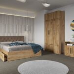Set dormitor complet Stejar Levi C17