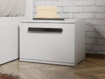 Set mobila dormitor 4 piese Alb Nude C03 - imagine 7