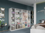 Set mobila dormitor complet Alb Nude C10 - imagine 3