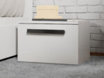 Set mobila dormitor 4 piese Alb Nude C16 - imagine 7