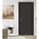 Usa de interior din MDF Idealine model 110 Anthracit 2010/810 - imagine 2
