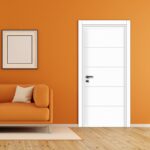 Usa de interior din MDF Idealine model 9020 Alb 2010/810 - imagine 2