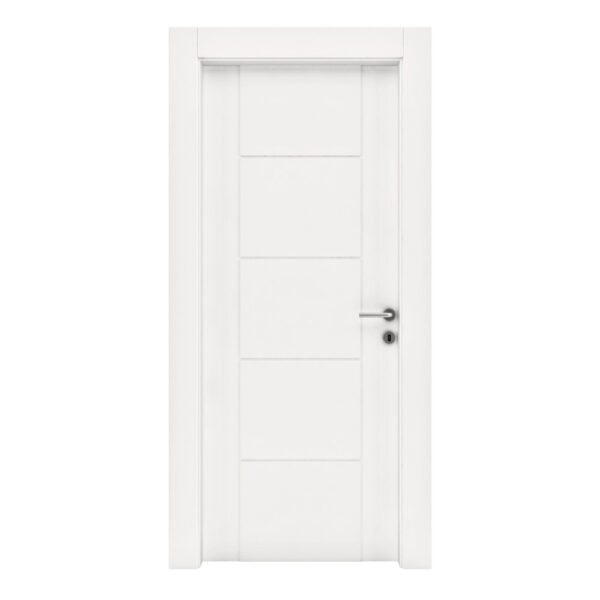 Usa de interior din MDF lacuit Premia 1036 model L 001 2010/800 mm Alb