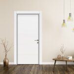 Usa de interior din MDF lacuit Premia 1036 model L 004 2010/800 mm Alb - imagine 2