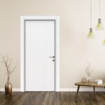 Usa de interior din MDF lacuit Premia 1036 model L 007 2010/800 mm Alb - imagine 2