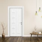 Usa de interior din MDF lacuit Premia 1036 model L 009 2010/800 mm Alb - imagine 2