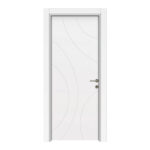 Usa de interior din MDF lacuit Premia 1036 model L 011 2010/800 mm Alb