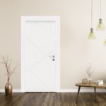 Usa de interior din MDF lacuit Premia 1036 model L 014 2010/800 mm Alb - imagine 2