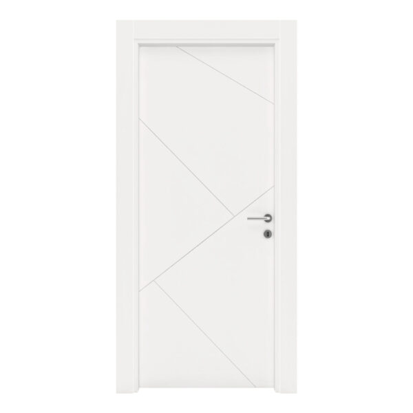 Usa de interior din MDF lacuit Premia 1036 model L 014 2010/800 mm Alb