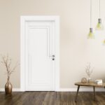 Usa de interior din MDF lacuit Premia 1036 model L 015 2010/800 mm Alb - imagine 2