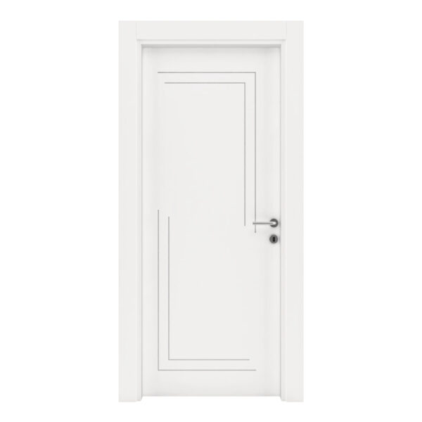 Usa de interior din MDF lacuit Premia 1036 model L 015 2010/800 mm Alb