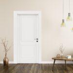 Usa de interior din MDF lacuit Premia 1036 model L 022 2010/800 mm Alb - imagine 2