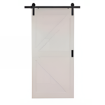 Usa glisanta din MDF laminat design BD52K alb 870/2130 mm - imagine 2