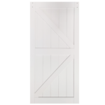 Usa glisanta din MDF laminat design BD52K alb 870/2130 mm
